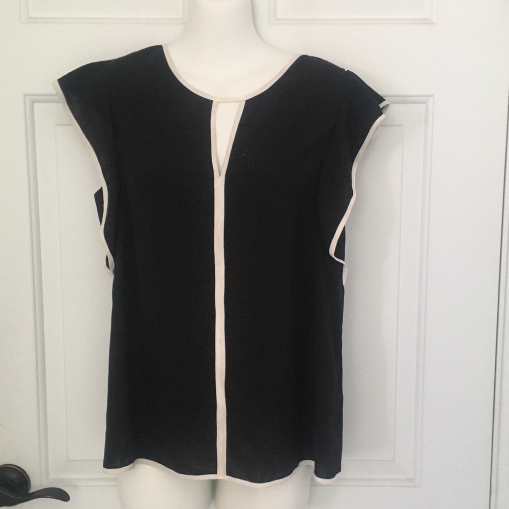 NEW. Tommy Hilfiger tank top blouse with trim